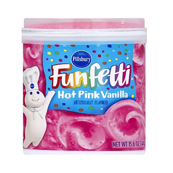 Pillsbury FunFetti Hot Pink Vannila Imported
